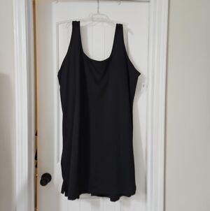 Women's Black Scoop Neck Tank Active Dress - Brand: Old Navy